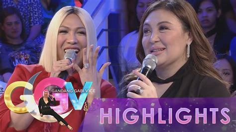 GGV: Sharon Cuneta talks about her lovelife .